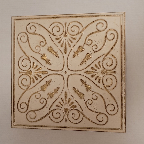 Embossed Metal Wall Decor - Picture 1 of 14